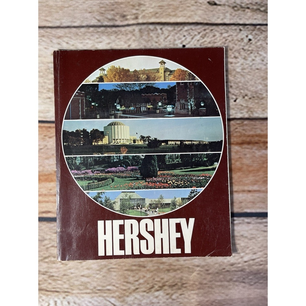 Vintage Hershey Souvenir Book Hershey  PA 1979 Illustrated PB